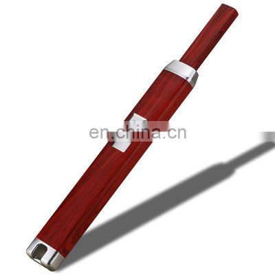 Eco- friendly Long Handle Smoking Single Arc Outdoor Rechargeable USB Candle Lighter