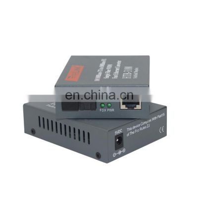 10/100Mbs TX RX Netlink Media Transceiver HTB-3100A/B Ethernet Fiber Optic Media Converter