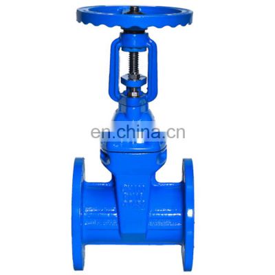 Seat Hand Operated Compression Metal Resilient Seated Gate With Various Standards For Water Flange Brake Valve