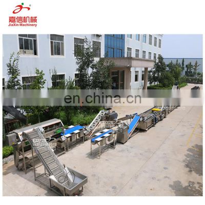 Hot sale lettuce washing cutting processing line