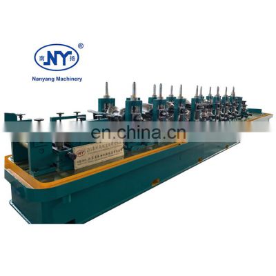 Nanyang high efficiency steel pipe welding mill erw tube mill line machine for architectural frame