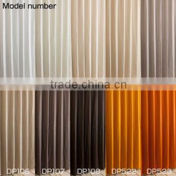 Flame retardant thermal insulation ready-made curtain for sliding window