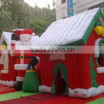 2015 hot sale nflatable Christmas Bouncy Castle for Christmas day