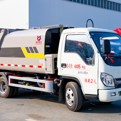 Waste Collection Truck Innovative Design Automated Loading