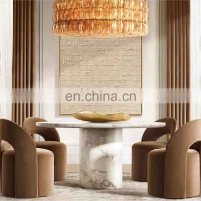 Hengzhi Modern Luxury Dining Hotel Circular Celling Lighting CHIARA CLEAR GLASS ROUND CHANDELIER 47\