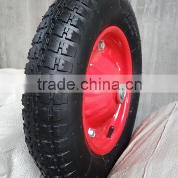 wheelbarrow tire manufacturer 3.00x8 balloon weel tire
