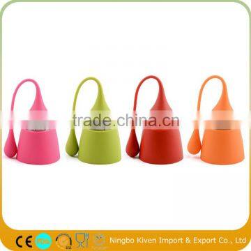 New Design Stainless Steel Silicone Tea Strainer