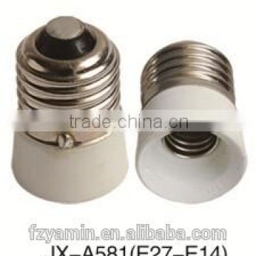 E27 to E14 lamp holder adaptor Converter; Lamp Adapter;