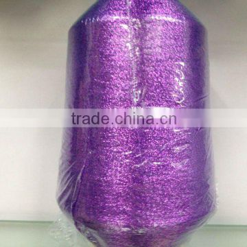 hot sale MH Type Deep purple Metallic Yarn