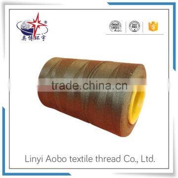 Alibaba China 100% spun polyester sewing thread 20S/2