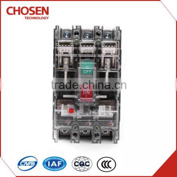 KCM1/ CM1-63L 3p 63amp translucent mccb circuit breaker connection in circuit
