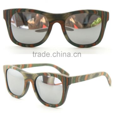 The new 2015 peacock wooden sunglasses manufacturer made in China wholesale