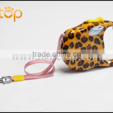 Leopard Wholesale Retractable Dog Leash