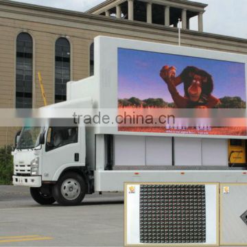 new invention P10 truck mobile led display