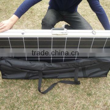 Portable solar panel for travelling
