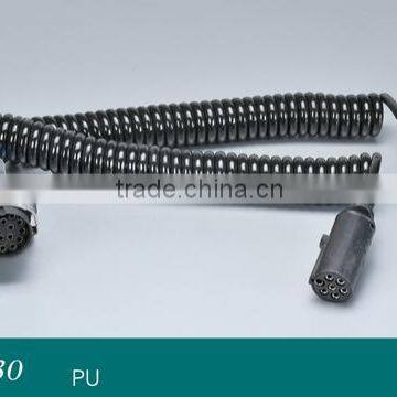 high quality 15 pole rubber spiral steel wire hose