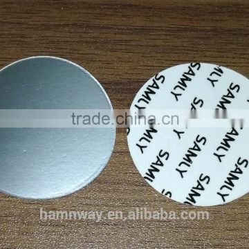 custom printed HDPE bottle cap seal induction aluminum foil seal liner