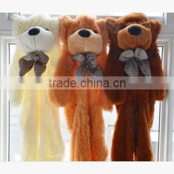 2015 hot sale unstuffed plush teddy bear