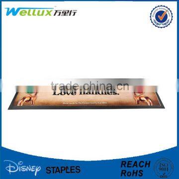 logo bar mats, rubber bar mat