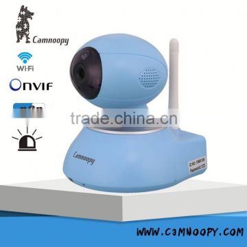 Onvif H.264 PT pan&tilt Wireless PT ip camera Two-way audio 128GB SD card 5mp ip camera Max 64ch wireless alram sensor