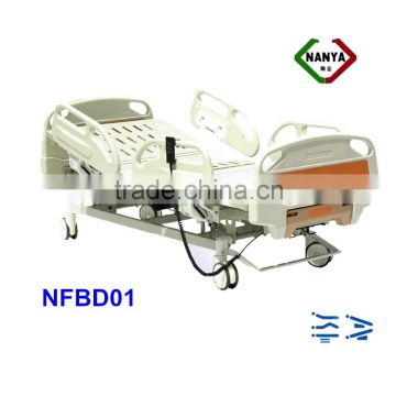 Electric Motor Bed 5 Function ICU Bed