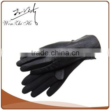 Outdoor Usage Men Leather Gauntlet Factory Custom Motocross Gloves