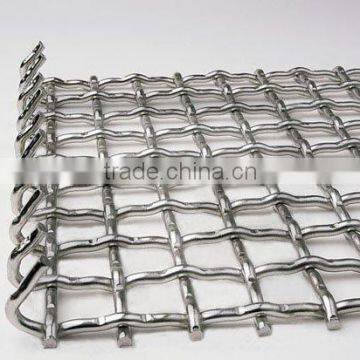 Anping stainless steel crimped wire mesh/galvanized iron crimped wire mesh (factory)