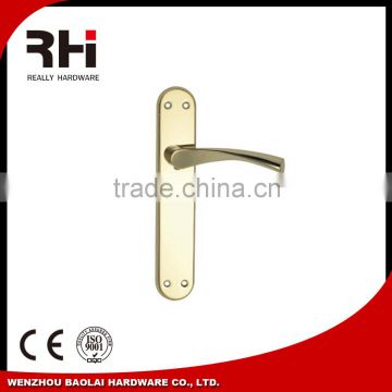 Excellent aluminium alloy low profile door handle/ door knob
