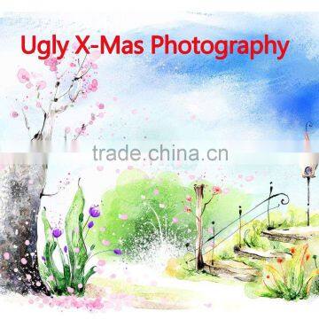 Ugly X-Mas Photography Cushion Cover Customized Drop Shipping 1PCS/lot 45*45cm/17.7*17.7''
