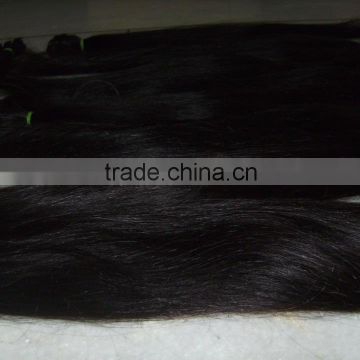 Indian Curly Machine Weft Human Hair