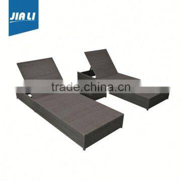 Long lifetime factory supply alumium folding sun bed lounger