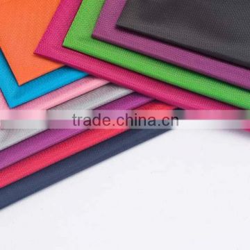 Plain waterproof pvc coated polyester fabric/newest fashion oxford fabric for computer backpack