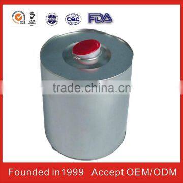 tall round Chemical wholesale tin cans for UN,ISO,SGS,CQC