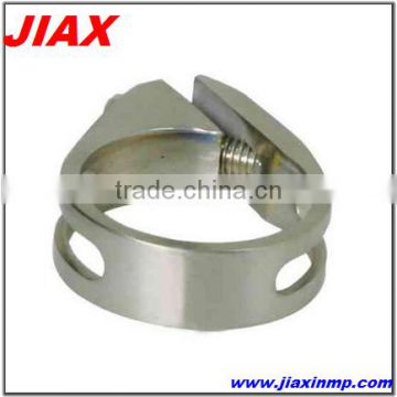 Precision custom cnc aluminum tubing clip made in china