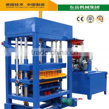 labor-saving QT4-30 diesel engine block manufacturing machine introduction made in China