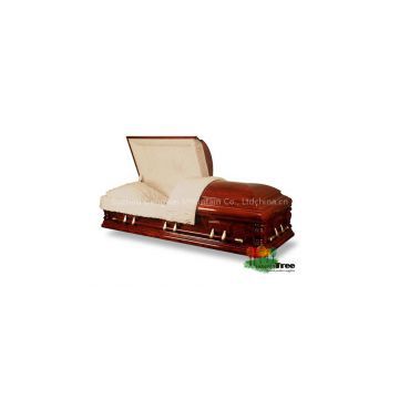 Solid Wood Coffin Wood Casket Wood Coffin