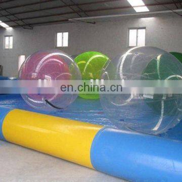 Well sold inflatable pool with balls