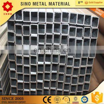 hot galvanized hollow section square steel pipe black pipe ((square /rectangular) gi steel pipes