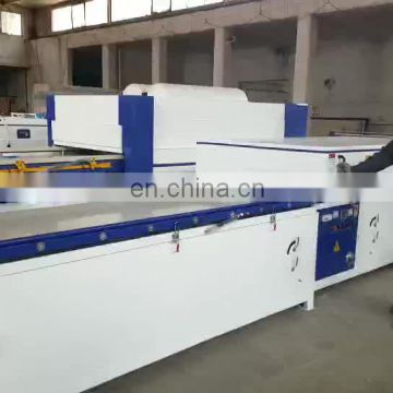 pvc foil vacuum membrane press machine/semi-automatic veneer hot press machine