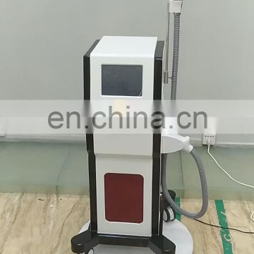 Newest Q switched nd yag laser tattoo removal machine price for beauty salon