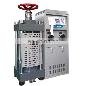 Concrete cube testing machine price 200ton instruments used for measuring press strength