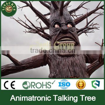 JLAT-VK-001 Creepy Halloween animatronic talking tree