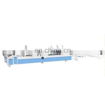 ZH-1450AC Whole Production Line High Speed Folder Gluer Machine grouping 4 6 corner box