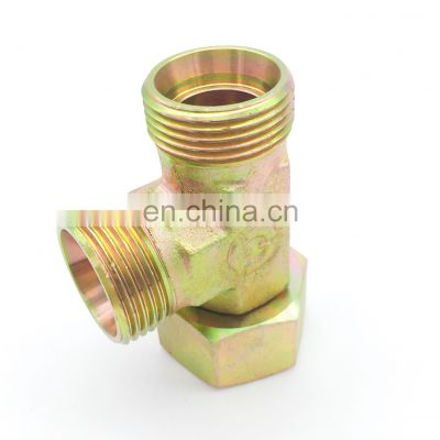 High Quality Swivel Nut Run Pipe Connection Tee Fitting connection pipe