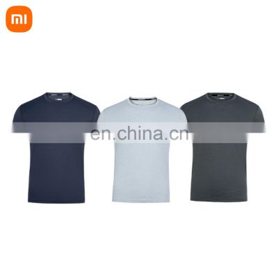 Xiaomi high-quality workout men's gym T-shirt, men's yoga wear weightlifting fitness sports T-shirt