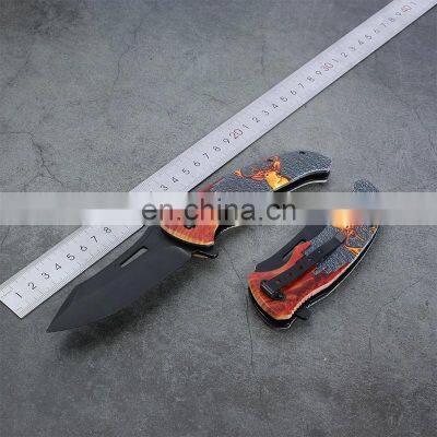 Stainless steel folding Hunting Camping Knife