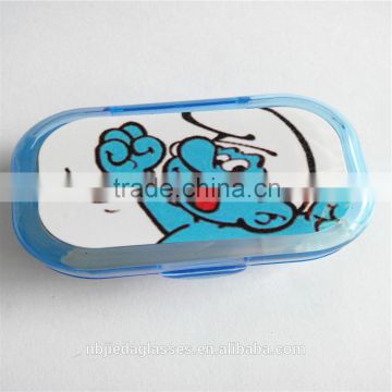 cute contact lens cases & cheap plastic lens case contact