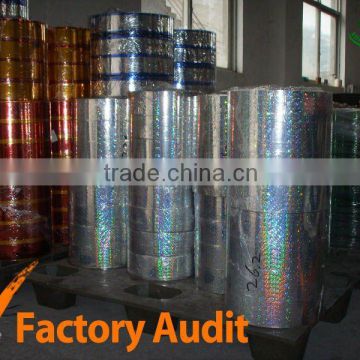 Metallized Holographic Packing for Flower and Gift