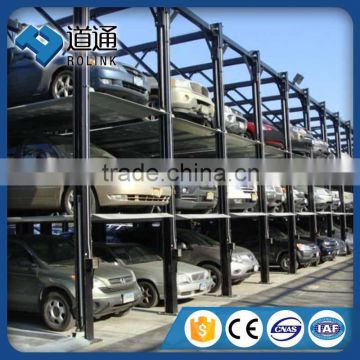 Scientific and economical puzzled car parking system