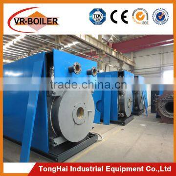 High efficiency diesel fuel vacuum hot water boiler